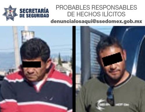 Tras persecución detienen a cuatro presuntos narcomenudistas en Toluca